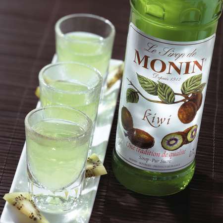 Monin Monin Kiwi Syrup 1 Liter Bottle, PK4 M-FR027F